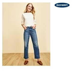 Slim high rise jeans